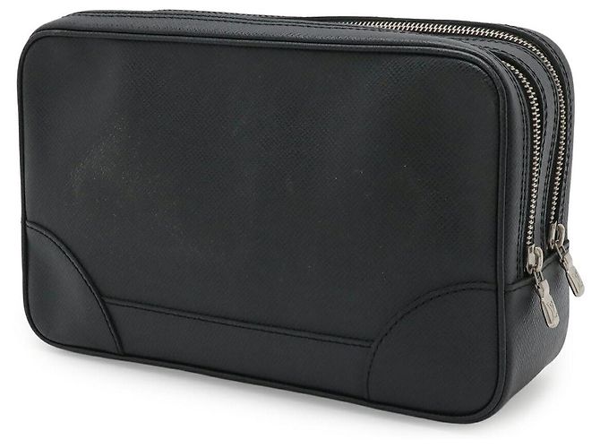 Clutch Pavel Taiga Louis Vuitton Nero - vista 2