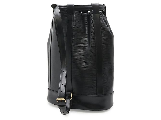 Borsa a Spalla Randonee PM in Pelle Epi Louis Vuitton Nero - vista 2
