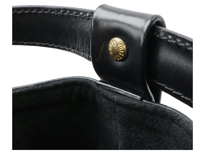 Borsa a Spalla Randonee PM in Pelle Epi Louis Vuitton Nero - vista 7