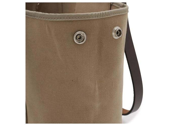 Hermès Cabas PM 2WAY Tote Bag Braun Beige - Ansicht 4