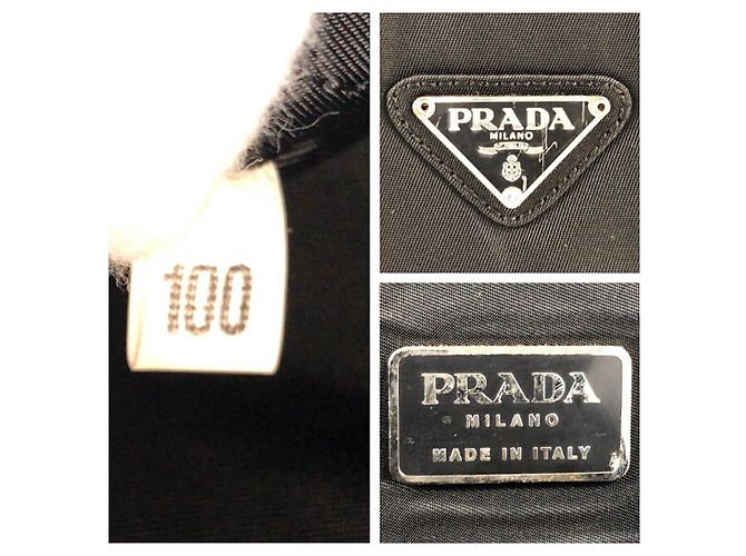Prada Nylon Tessuto Logo Briefcase Black - view 4
