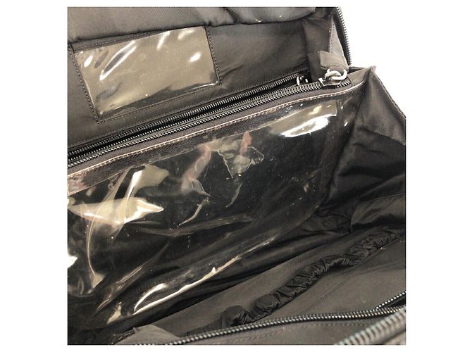 Prada Nylon Tessuto Logo Briefcase Black - view 5