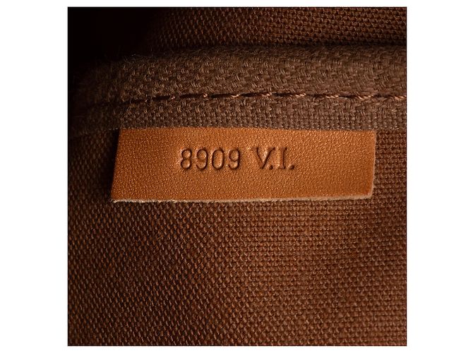 Louis Vuitton Vintage Monogramm Canvas Saumur 35 Umhängetasche Braun - Ansicht 6