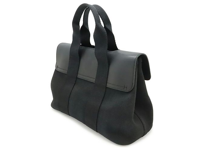 Borsa Tote PM Valparaiso in pelle nera Hermès Nero - vista 2