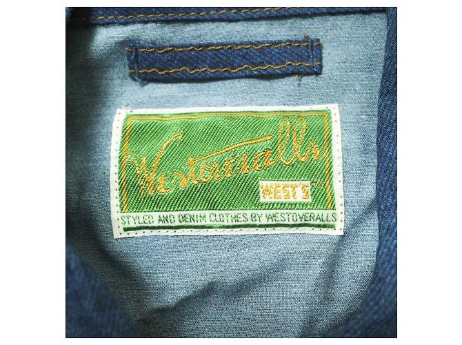 Autre Marque Chaqueta de Denim Rayon DUMMY de WESTOVERALLS Azul - vista 4