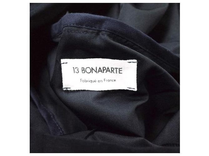 Autre Marque 13 Bonaparte Half Zip Polyester Poncho Blue Navy blue - view 3