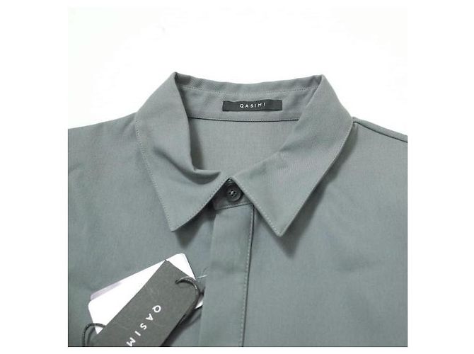 Autre Marque Camisa de Twill Pesado Qasimi SH01 SABIK Gris - vista 4
