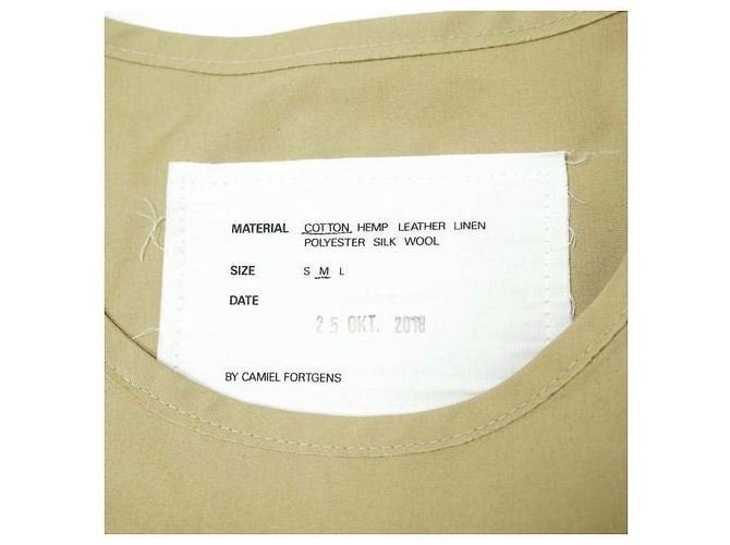 Autre Marque Camiel Fortgens KIT DE ENTRENAMIENTO CHALECO DE ALGODÓN IMPERMEABLE Beige - vista 3