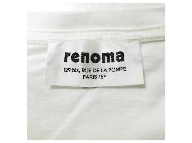 Autre Marque Renoma maurice TEE Cotton TShirt Blanco - vista 3