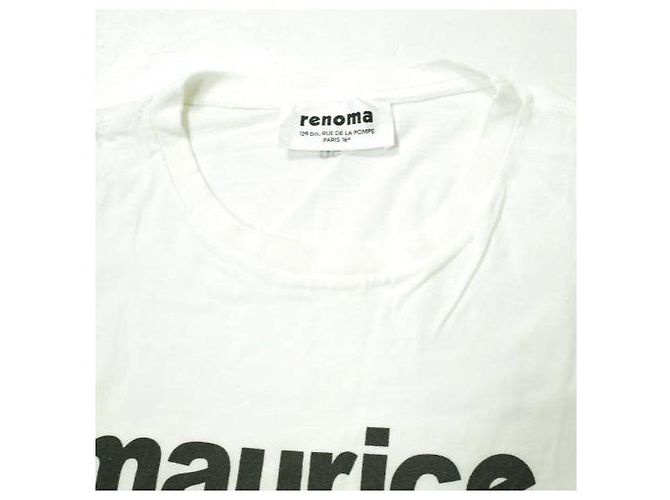 Autre Marque Renoma maurice TEE Cotton TShirt Blanco - vista 4
