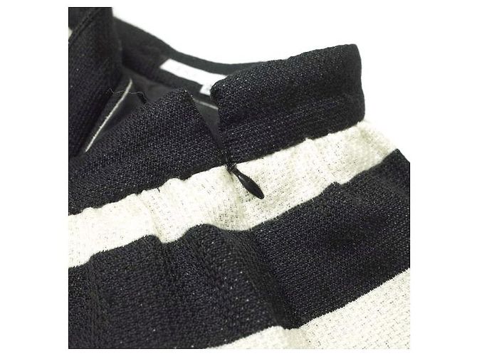 Autre Marque Falda de lana y acrílico IENA Negro Beige - vista 5