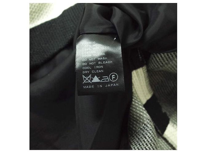 Autre Marque Falda de lana y acrílico IENA Negro Beige - vista 8
