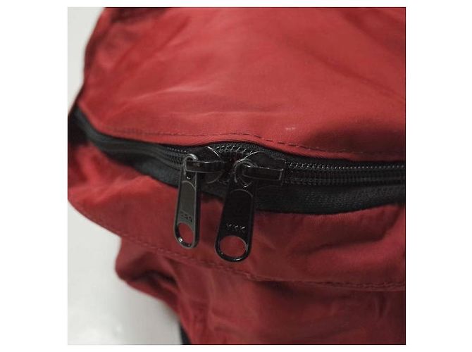 Autre Marque Nylon-Rucksack 879 Herve Chapelier x EDIFICE Limitierte Auflage Rot - Ansicht 4