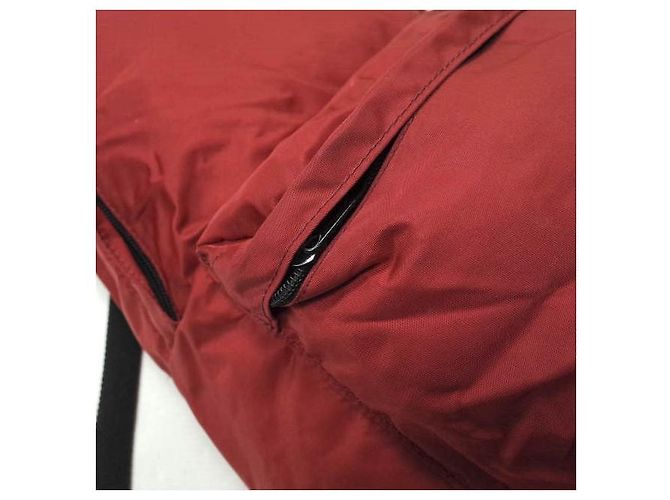 Autre Marque Nylon-Rucksack 879 Herve Chapelier x EDIFICE Limitierte Auflage Rot - Ansicht 5