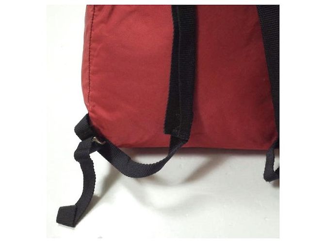 Autre Marque Nylon-Rucksack 879 Herve Chapelier x EDIFICE Limitierte Auflage Rot - Ansicht 8