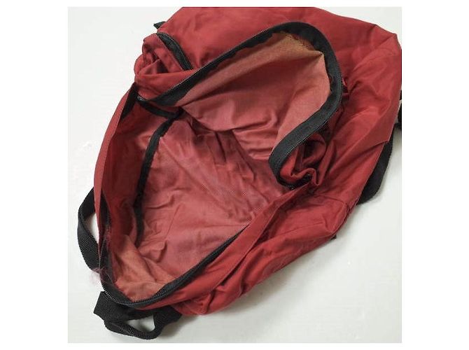 Autre Marque Nylon-Rucksack 879 Herve Chapelier x EDIFICE Limitierte Auflage Rot - Ansicht 9
