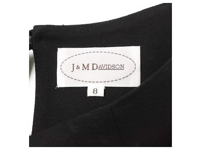 Autre Marque Vestido de jersey de algodón J&M Davidson Negro - vista 3