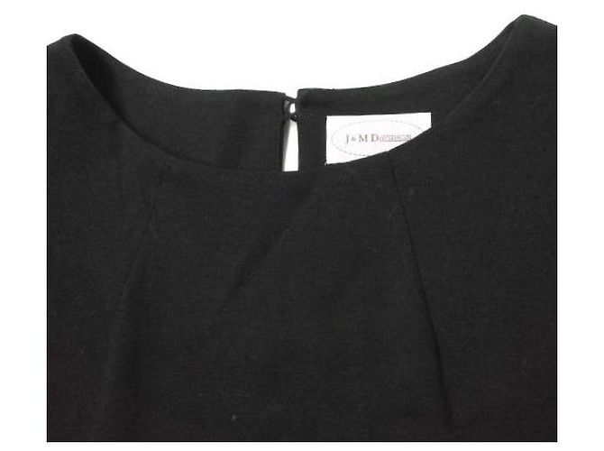Autre Marque Vestido de jersey de algodón J&M Davidson Negro - vista 4