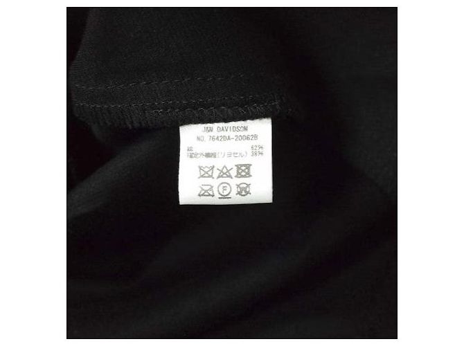 Autre Marque Vestido de jersey de algodón J&M Davidson Negro - vista 8