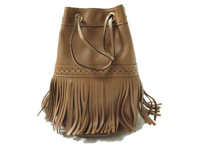 Autre Marque J&M Davidson FRINGE CARNIVAL Leather 2way Bag Brown - view 2