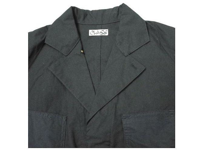 Autre Marque Abrigo CLASS de algodón Negro - vista 4