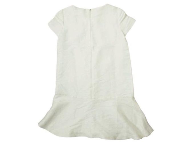 Autre Marque Abito in cotone e lino J&M Davidson Bianco Bianco sporco - vista 2