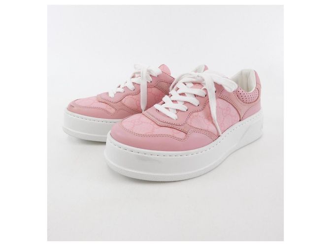 Sneakers Gucci 700775 AACV2 Rosa - vista 3