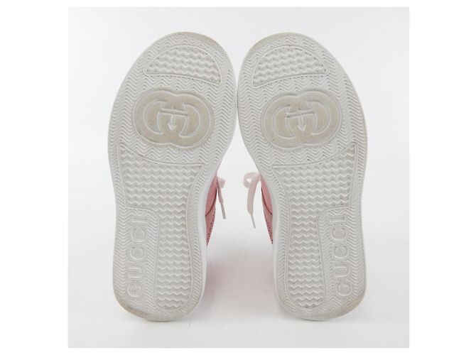Sneakers Gucci 700775 AACV2 Rosa - vista 4