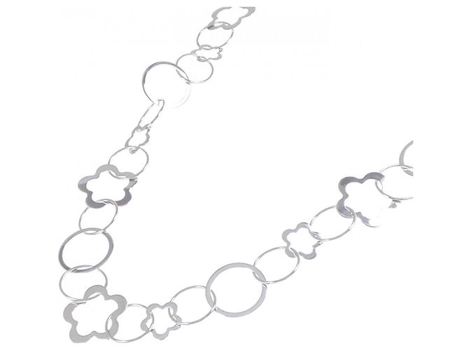Autre Marque Collana in oro bianco 14 carati Argento - vista 2