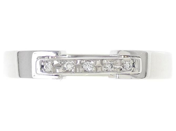 Autre Marque Anello STAR JEWELRY in Oro Bianco di Platino e Diamante Argento - vista 2