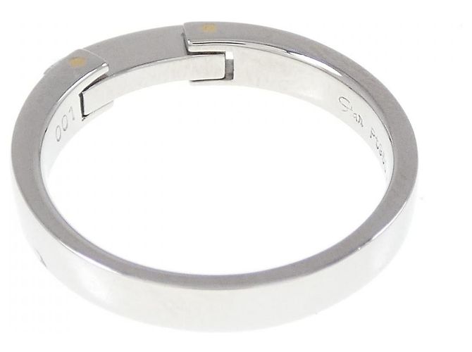 Autre Marque Anello STAR JEWELRY in Oro Bianco di Platino e Diamante Argento - vista 3