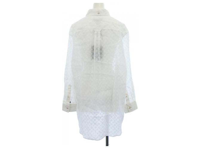 Camicia Monogram Louis Vuitton Bianco - vista 2