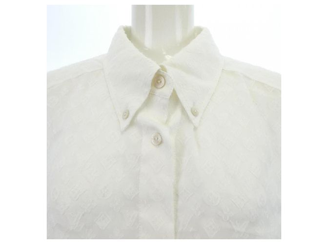 Camicia Monogram Louis Vuitton Bianco - vista 5