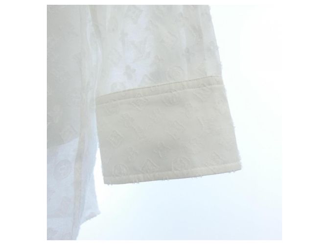 Camicia Monogram Louis Vuitton Bianco - vista 6