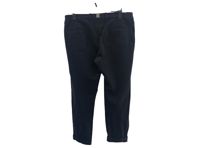 Autre Marque Pantalones de algodón BERNARDO GIUSTI Azul Azul marino - vista 2