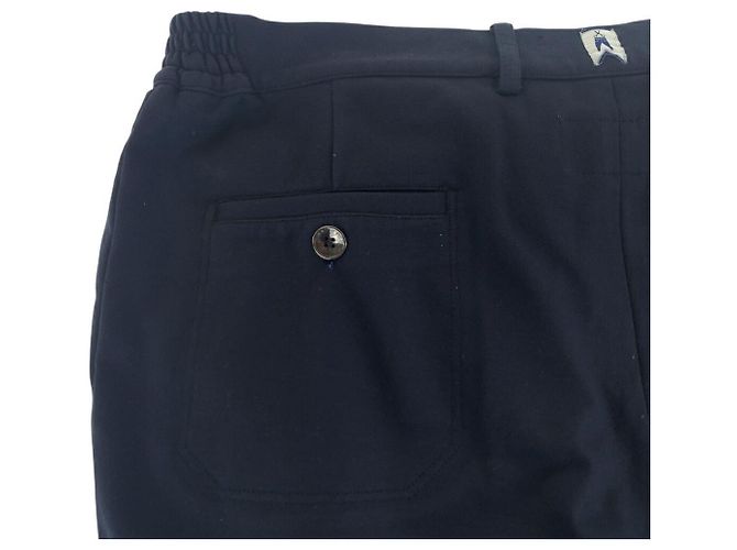 Autre Marque Pantalones de algodón BERNARDO GIUSTI Azul Azul marino - vista 8