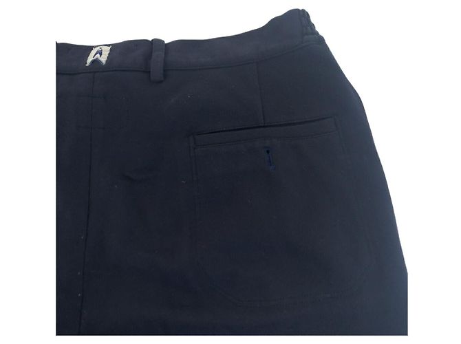 Autre Marque Pantalones de algodón BERNARDO GIUSTI Azul Azul marino - vista 9