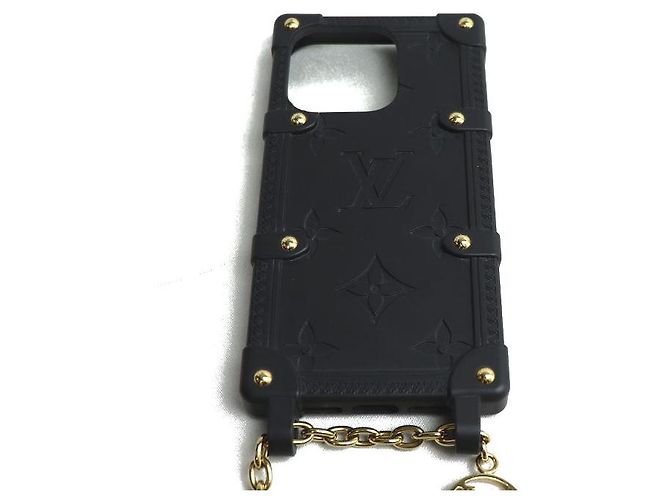 Funda para iPhone Monogram Le Trunk de Louis Vuitton Negro - vista 2