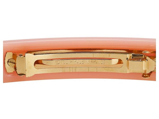 Fermaglio Bijou Coco Mark di Chanel Rosa - vista 5