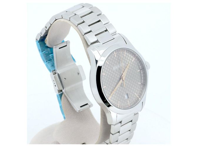 Gucci G-Timeless Edelstahl-Uhr Golden - Ansicht 3