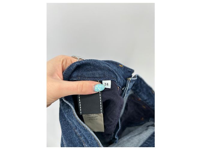 Vaqueros 7 For All Mankind azules de algodón talla 24 - vista 4