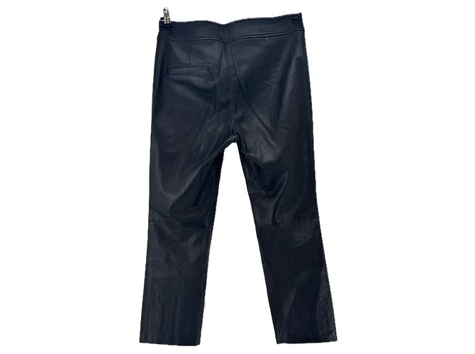 Isabel Marant Schwarze Lederhose - Ansicht 2