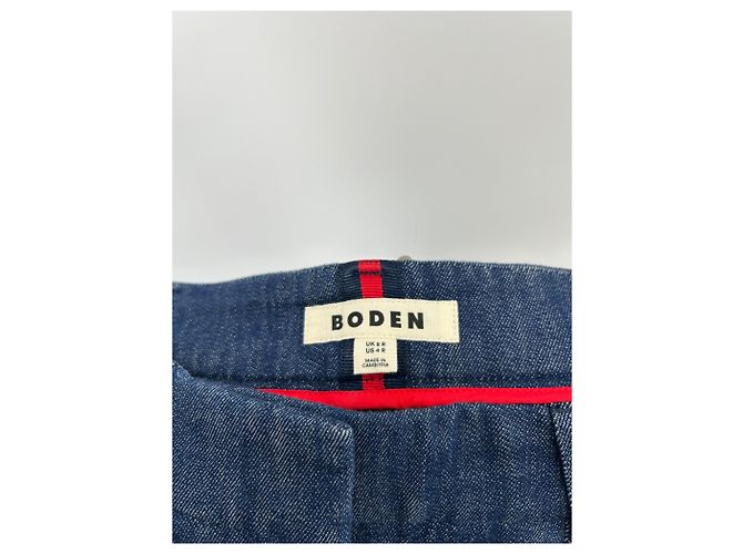 Jeans Johnnie Boden blu in cotone - vista 3