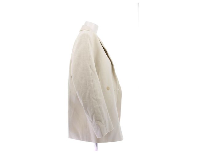 Totême Baumwollblazer Beige - Ansicht 3