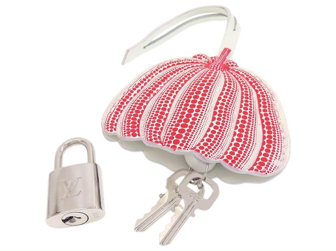 Borsa Louis Vuitton Alma BB Yayoi Kusama Bianco Rosso - vista 7