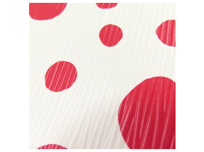 Borsa Louis Vuitton Alma BB Yayoi Kusama Bianco Rosso - vista 9
