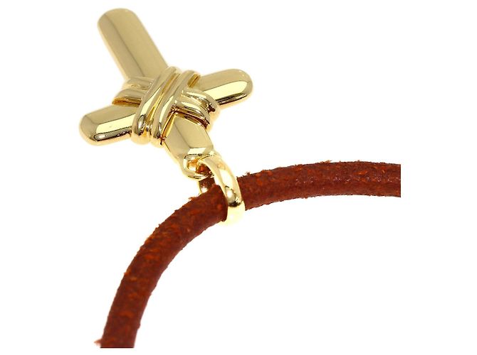 Bulgari Collana choker croce in oro giallo 18K Bvlgari - vista 2