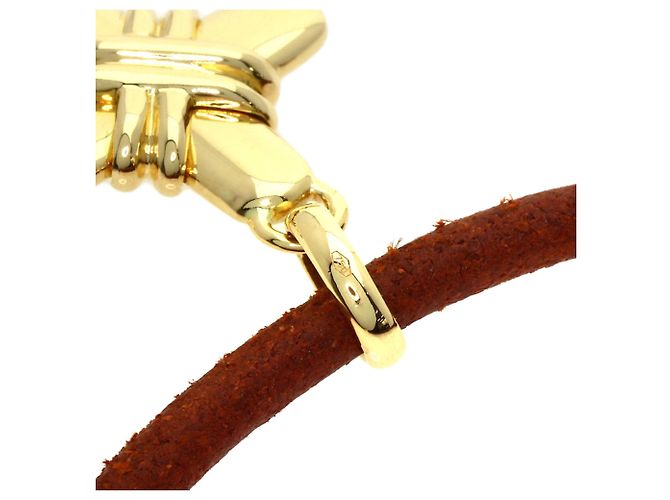 Bulgari Collana choker croce in oro giallo 18K Bvlgari - vista 5
