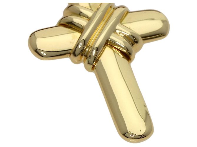 Bulgari Collana choker croce in oro giallo 18K Bvlgari - vista 8