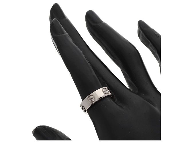 Anello Love Cartier in oro bianco 18K - vista 5